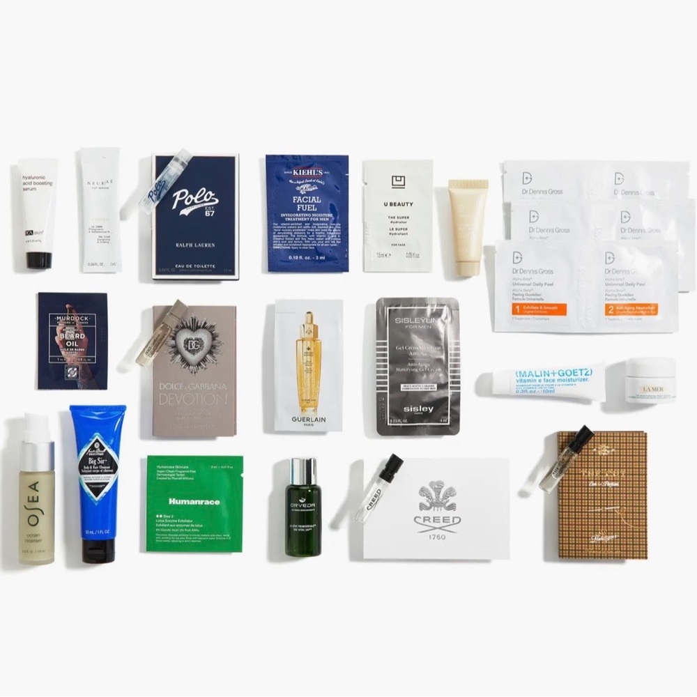 Nordstrom Men’s Luxury Delixe Size Sample Kit.